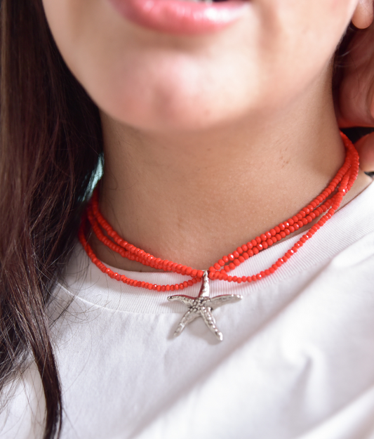 COLLAR CHOKER MACA ESTRELLA